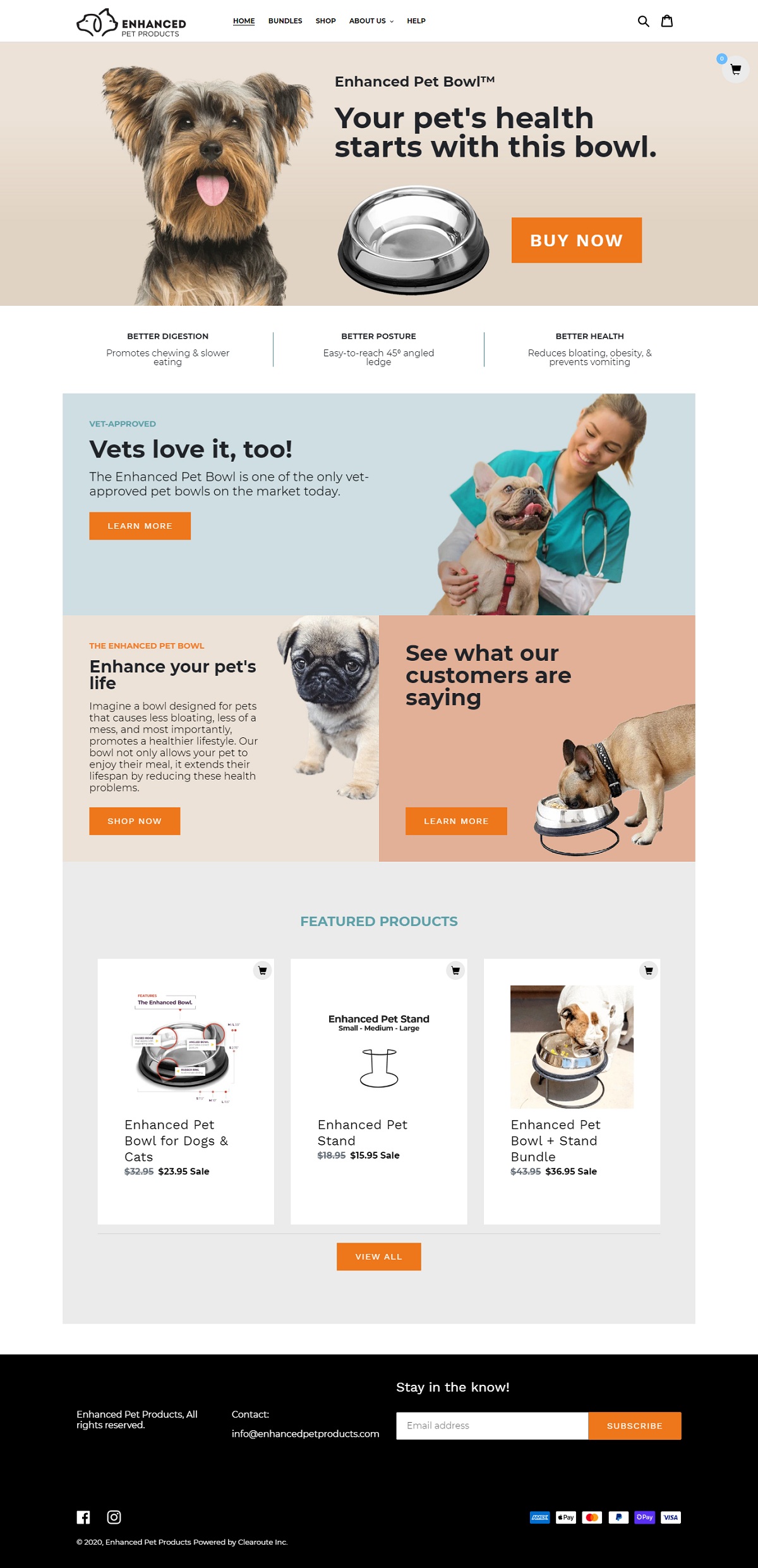 Reduce pet gas