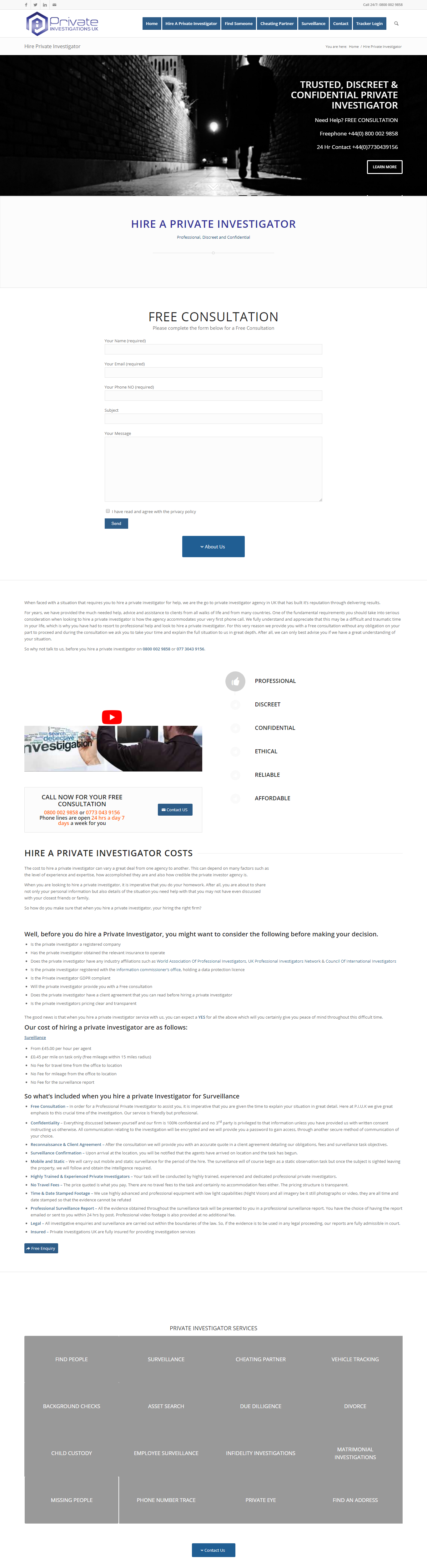 Private investigator near me