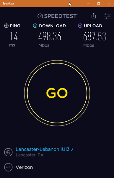 Speed Test