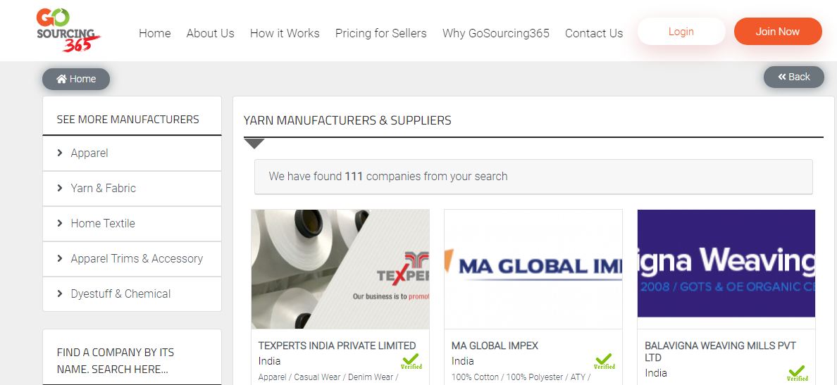 Textile Suppliers