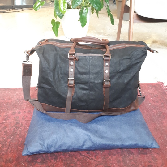 Canvas And Leather Bags