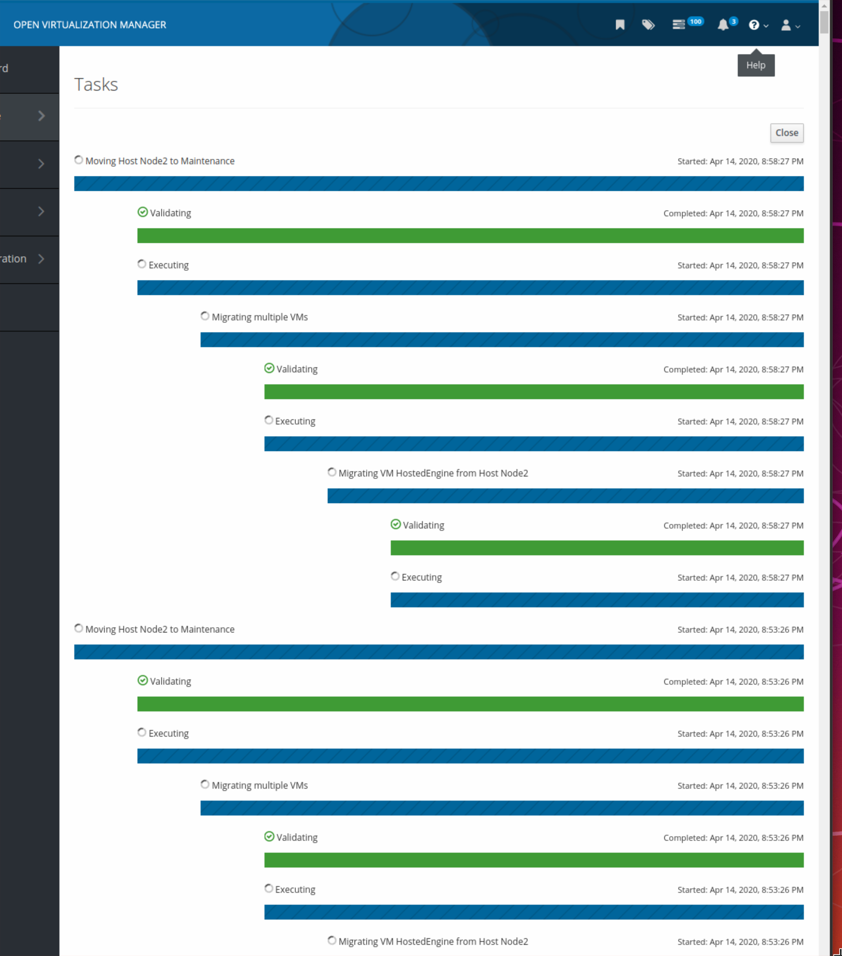 oVirt migration error