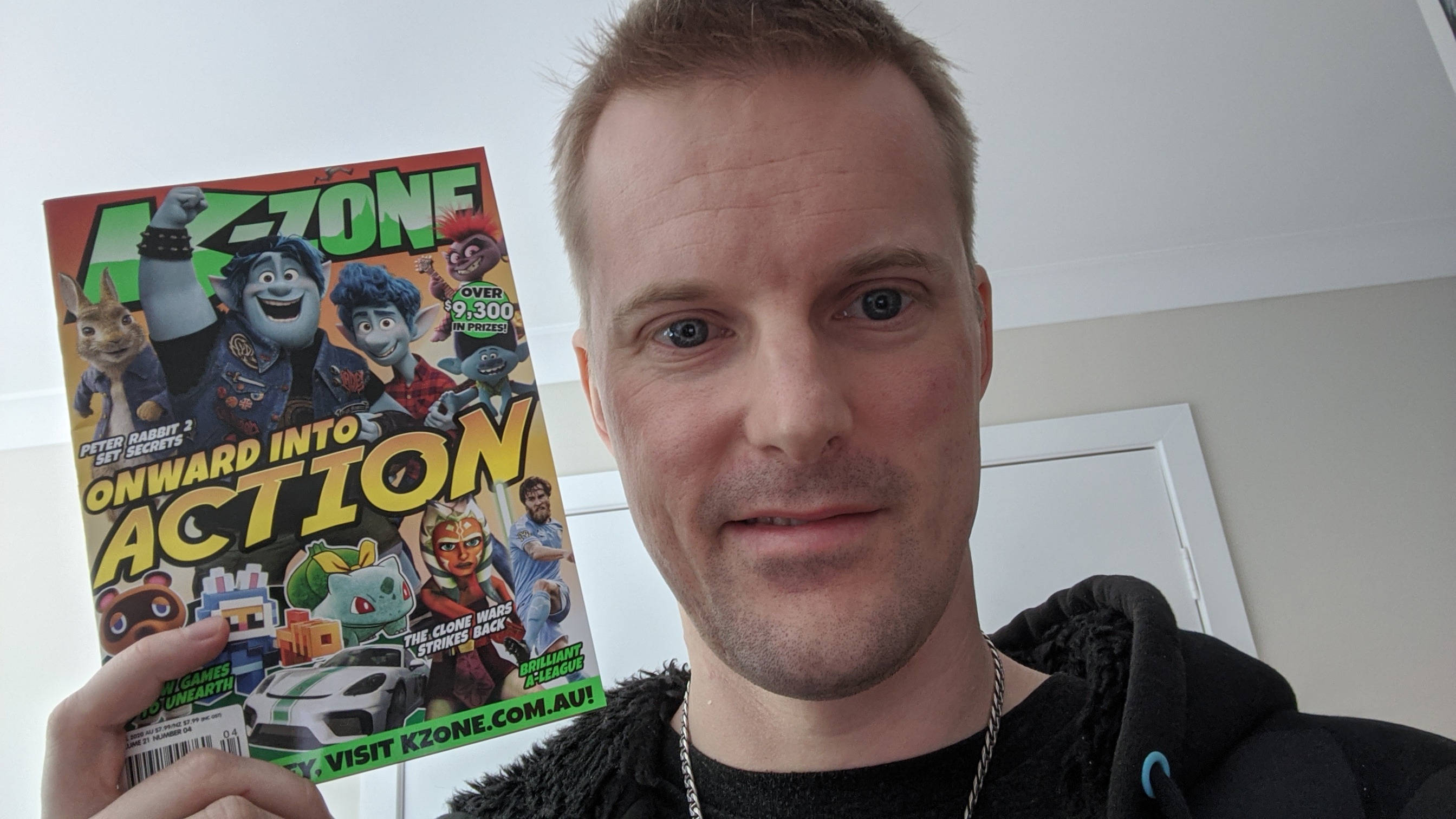 Bruce McCowan loves K-Zone