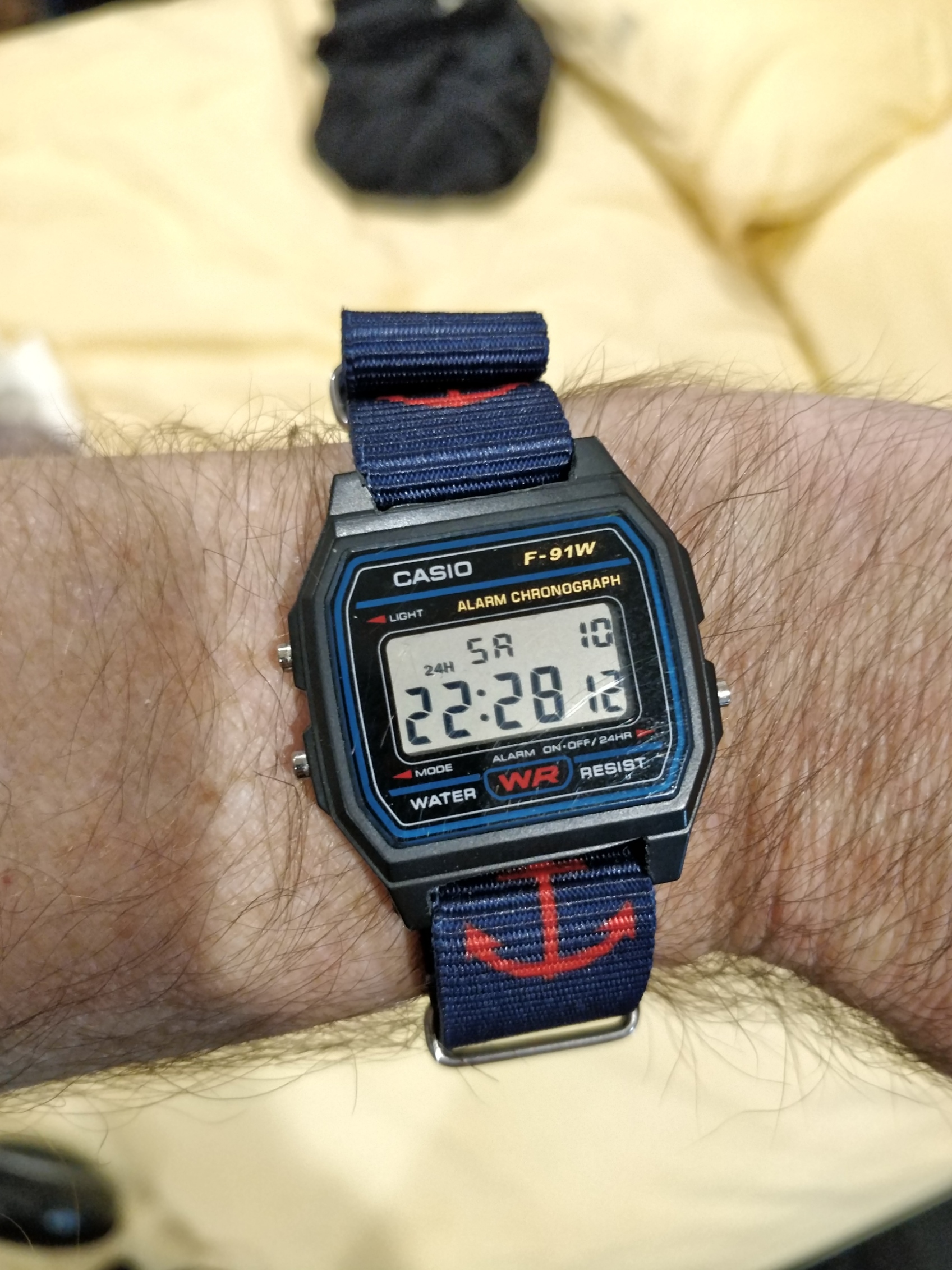 F-91W on NATO