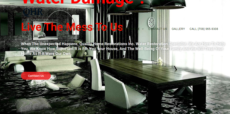 water damage restoration