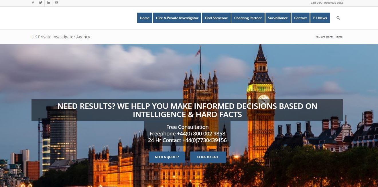 Private Investigator UK