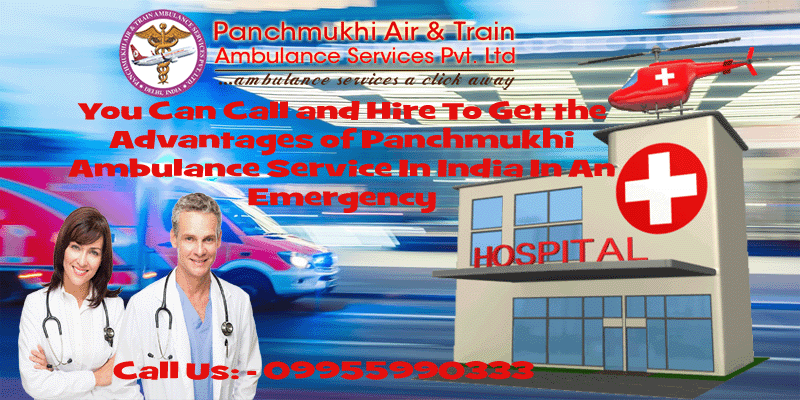 Get Hi-Tech Panchmukhi Air Ambulance Service in Delhi