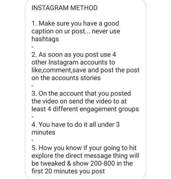 Explore method via -david