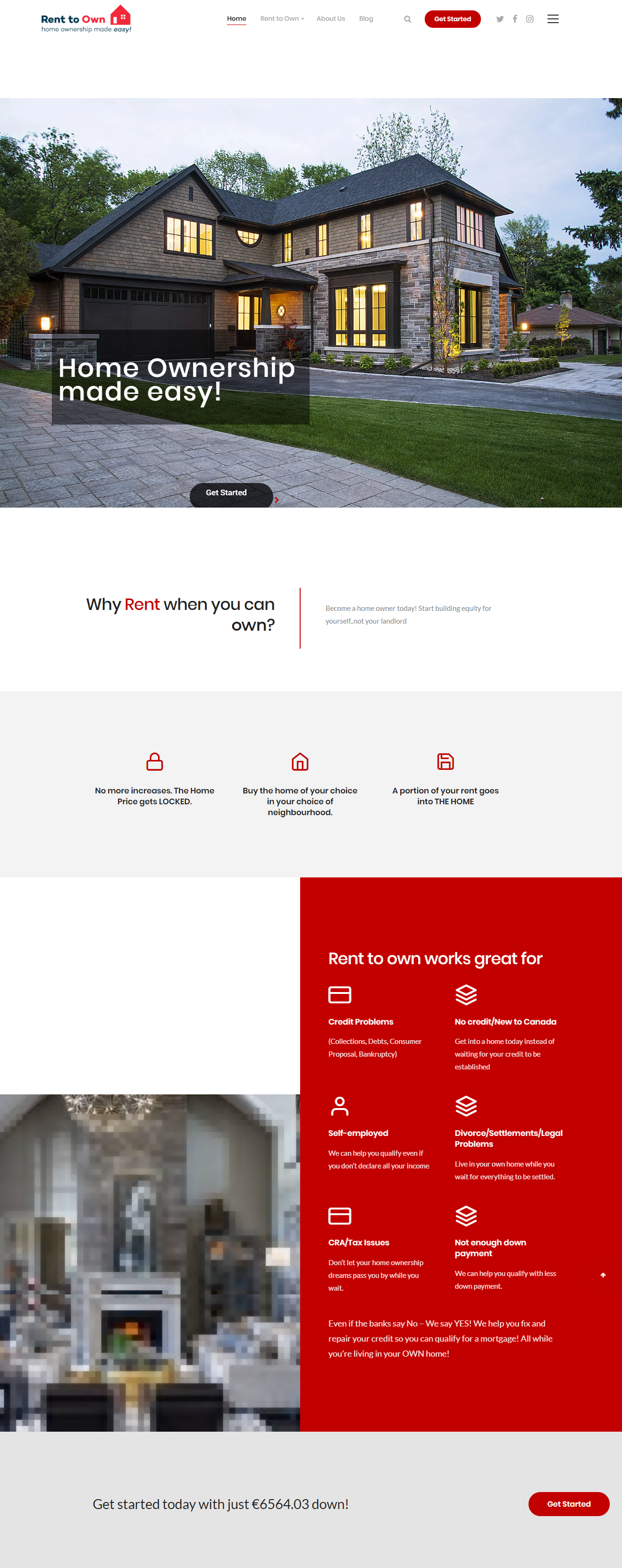 Rent to own homes gta