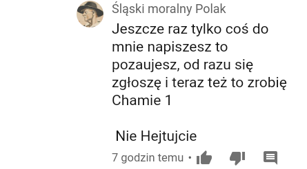 Psychopata grozi
