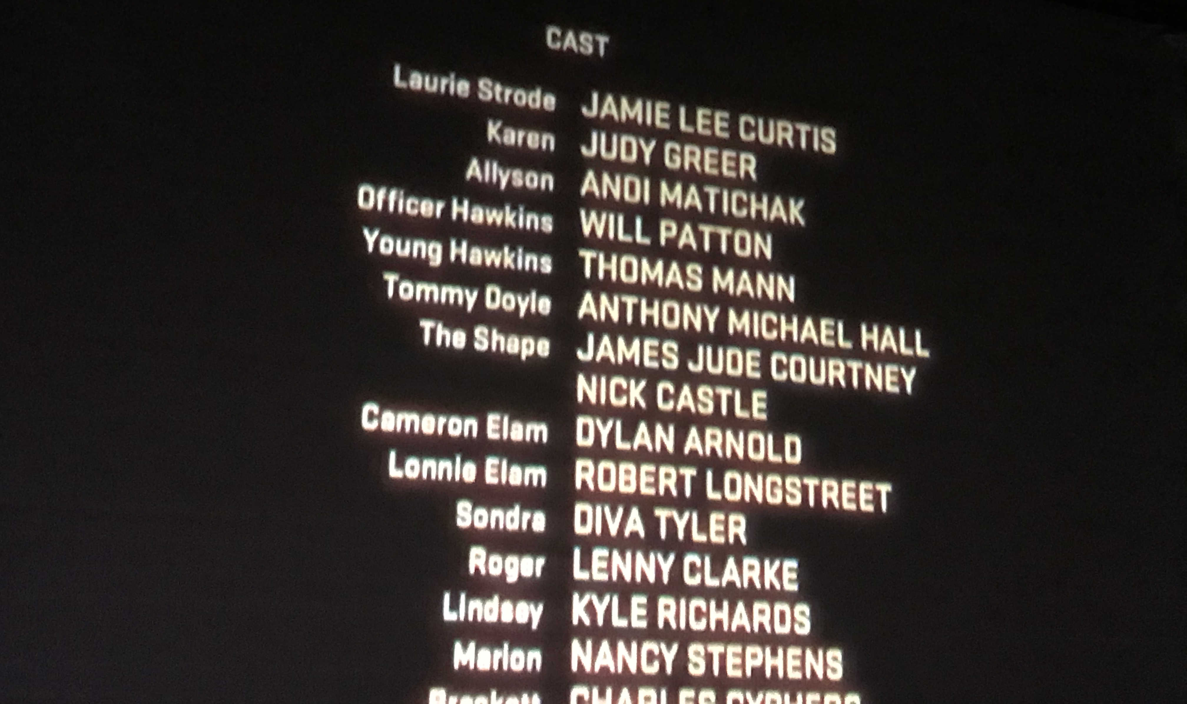 Halloween Kills Cast List