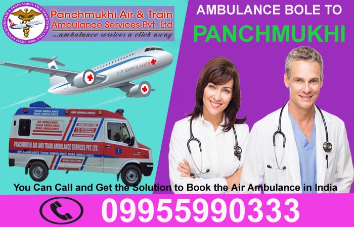 Panchmukhi Air Ambulance Service in Bangalore to Bed to Bed Transfer Services