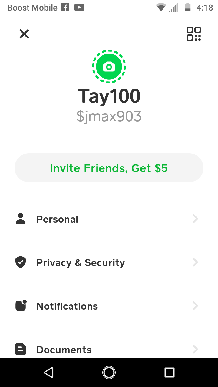 Cash app donation