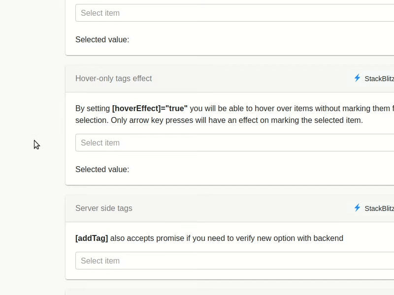 ng-select Hover Effect