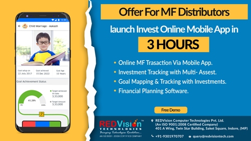 How Mutual fund software for Distributors provides details of clients in report format?
