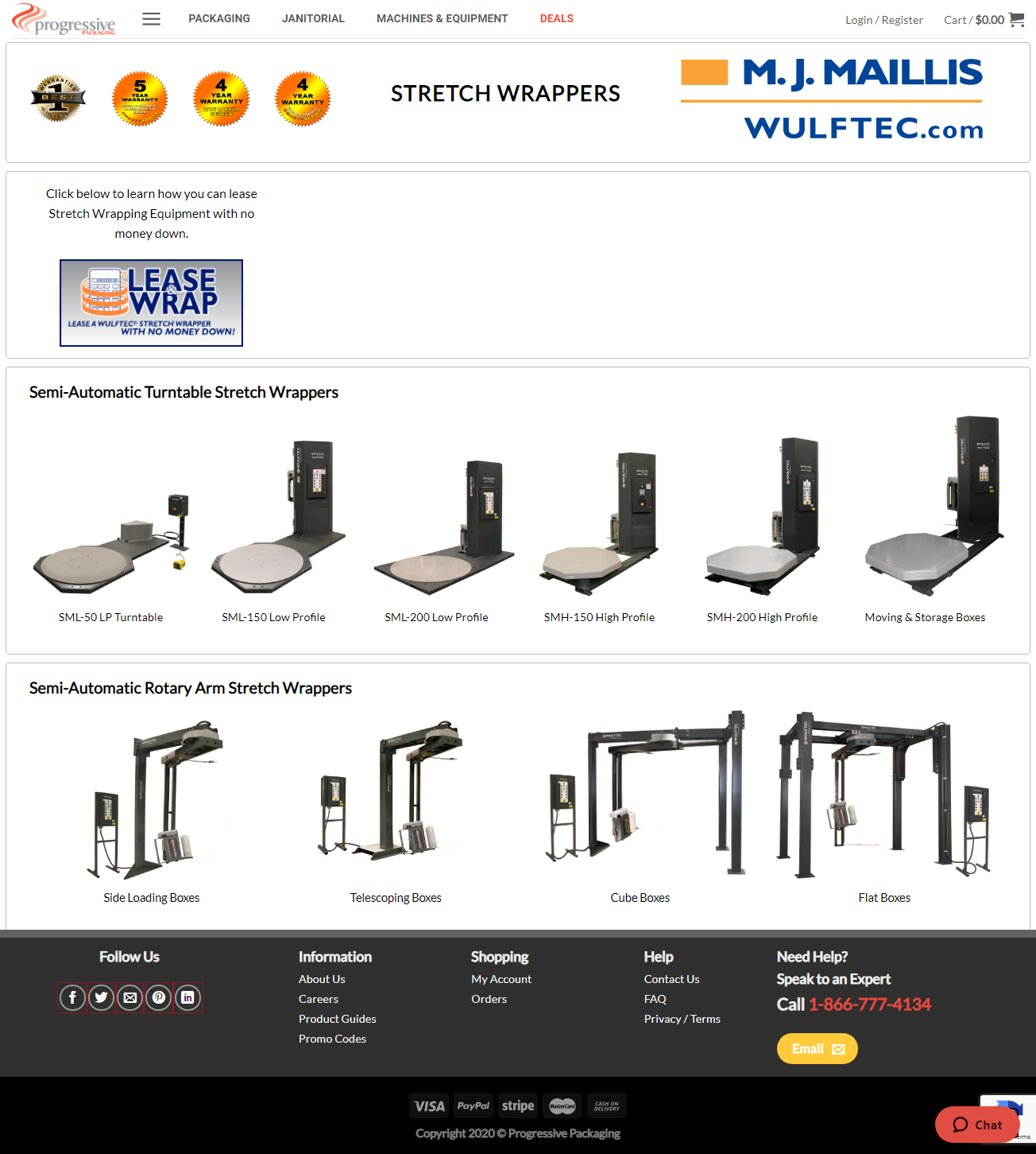 Stretch Wrap Machines