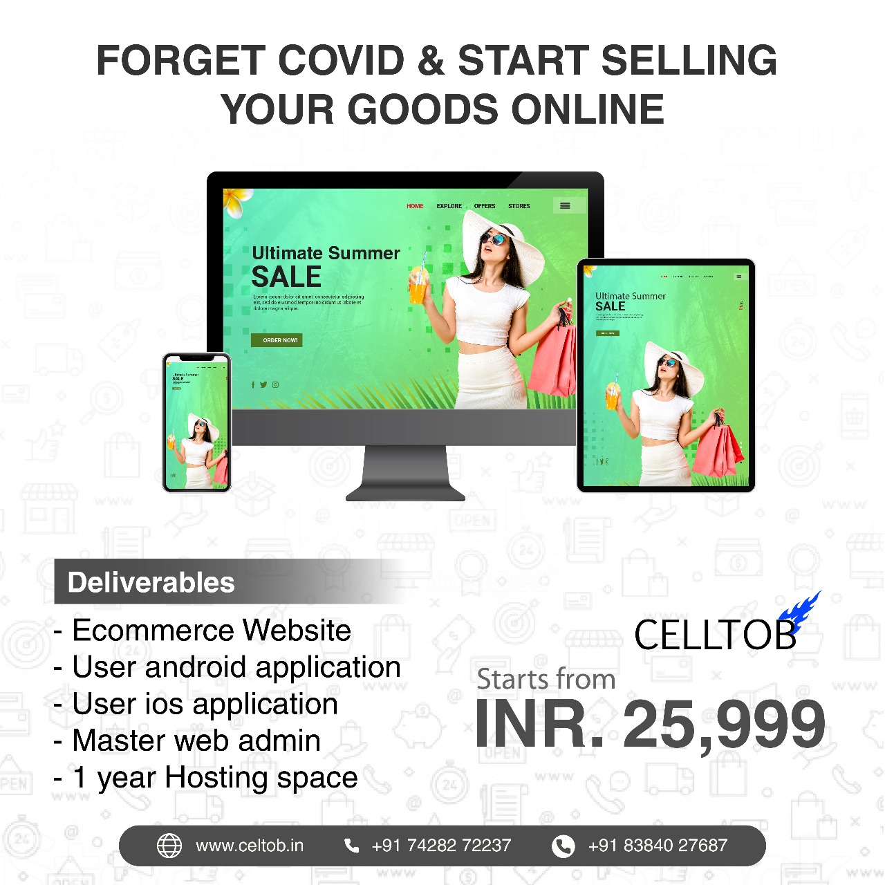 Celltob | Web designing, Branding, Digital marketing and Content writing company in delhi