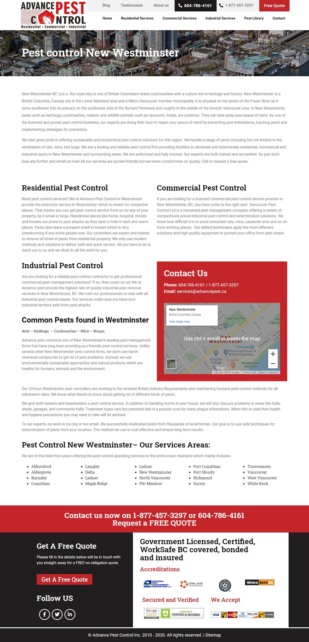 Rat Control New Westminster