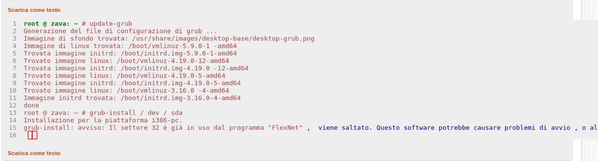 update-grub