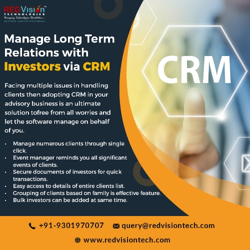 Why Mutual Fund Software For IFA Provides CRM Feature?