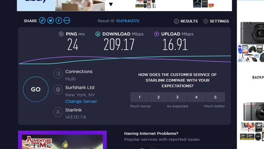 speedtest 11/24/2020