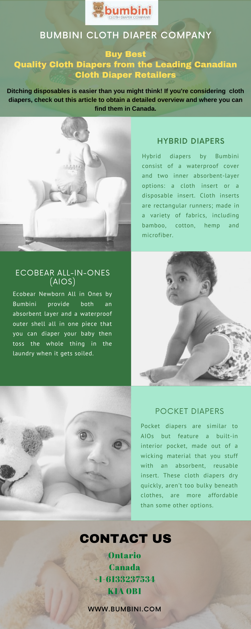 Buy Best Quality Cloth Diapers from the Leading Canadian Cloth Diaper Retailers
