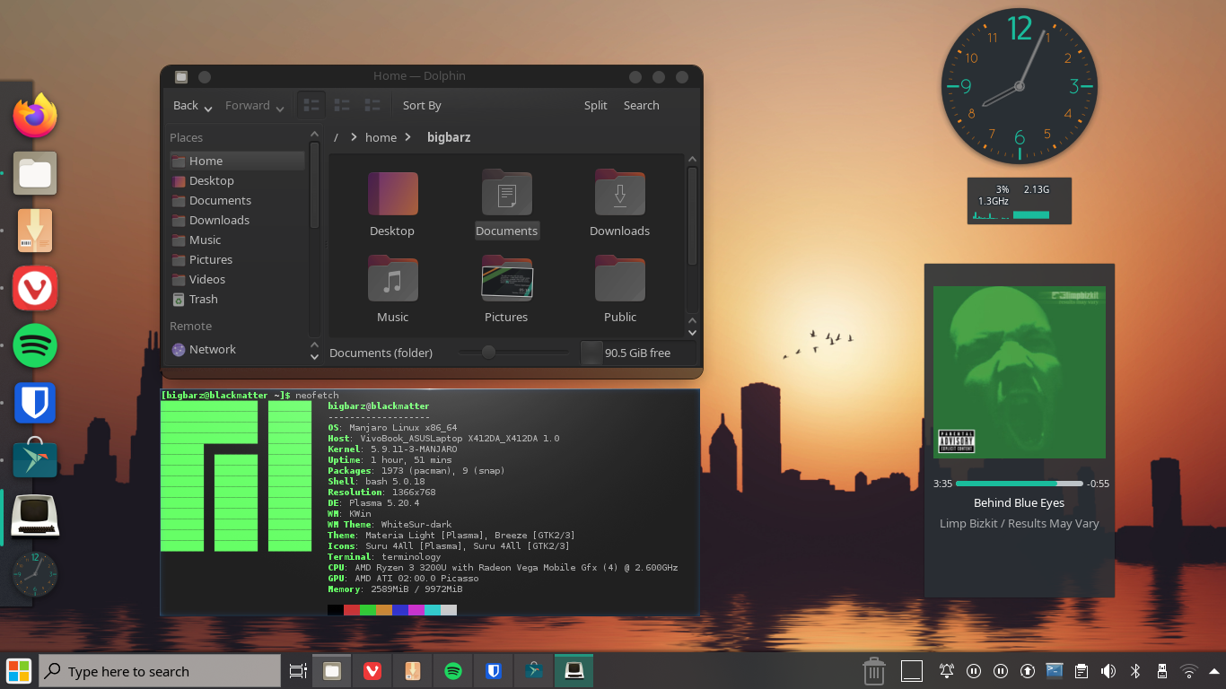 my custom desktop