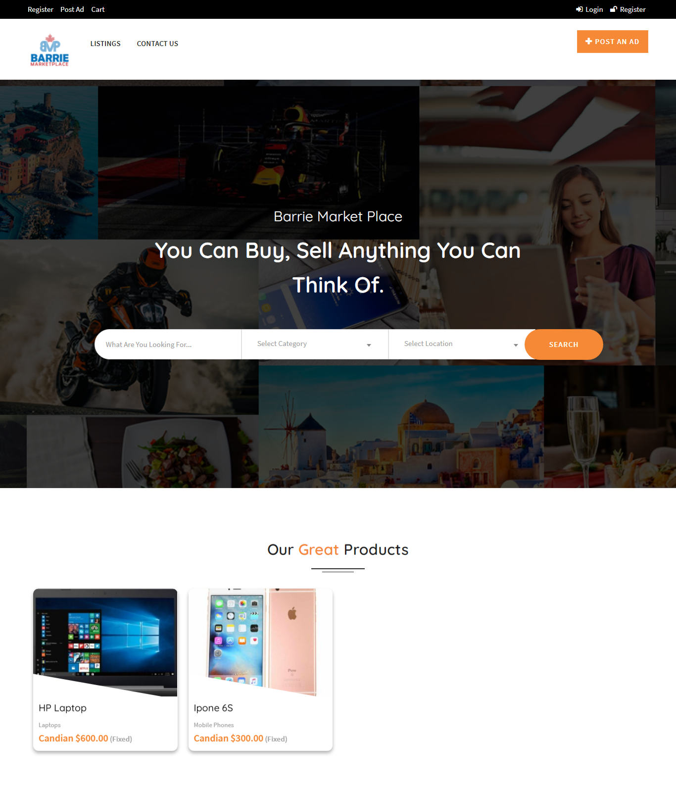 Canada classified site