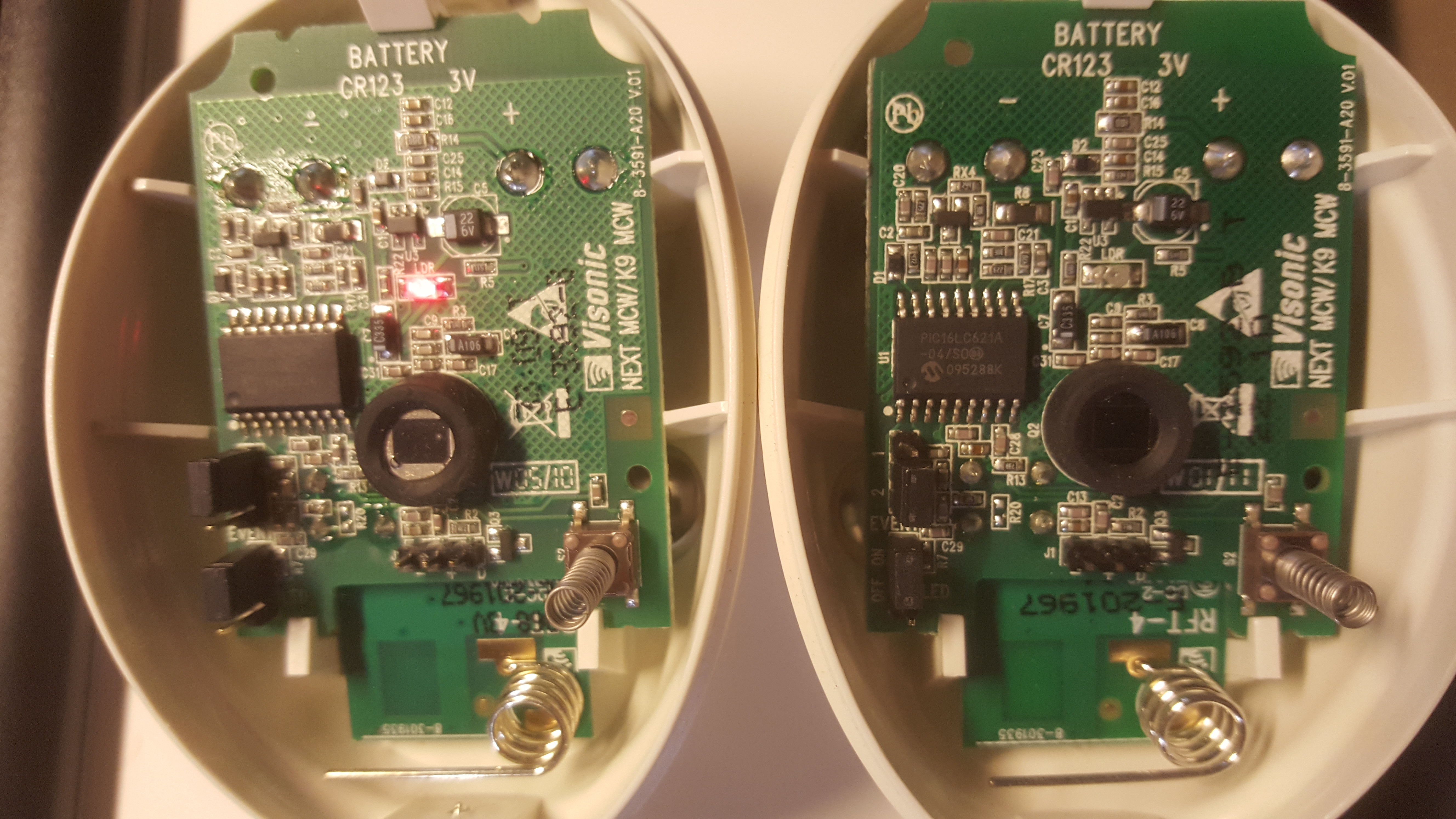 Visonic OIRs