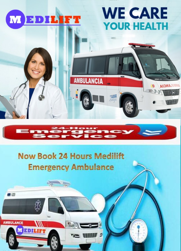 Most Inexpensive and Convenient Ambulance Service by Medilift