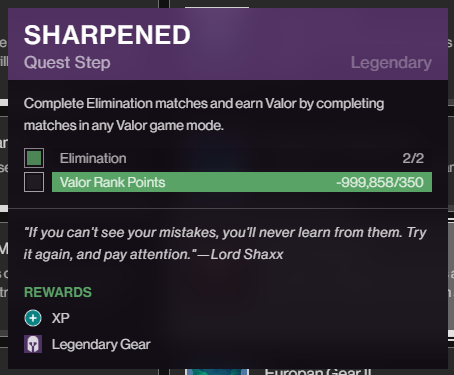 Who needs valor?