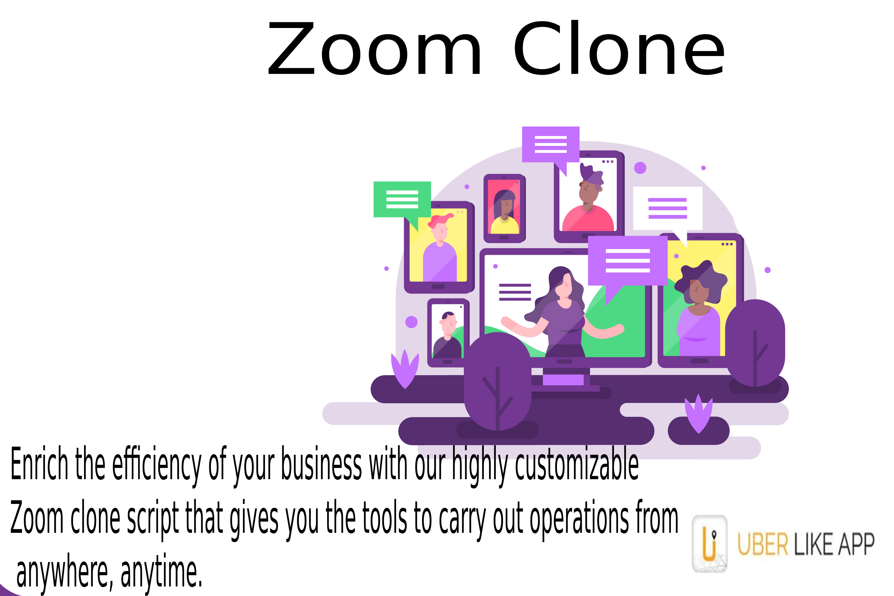 Kickstart your venture by joining hands with a reliable Zoom clone app development company