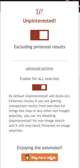 Unpinterested!