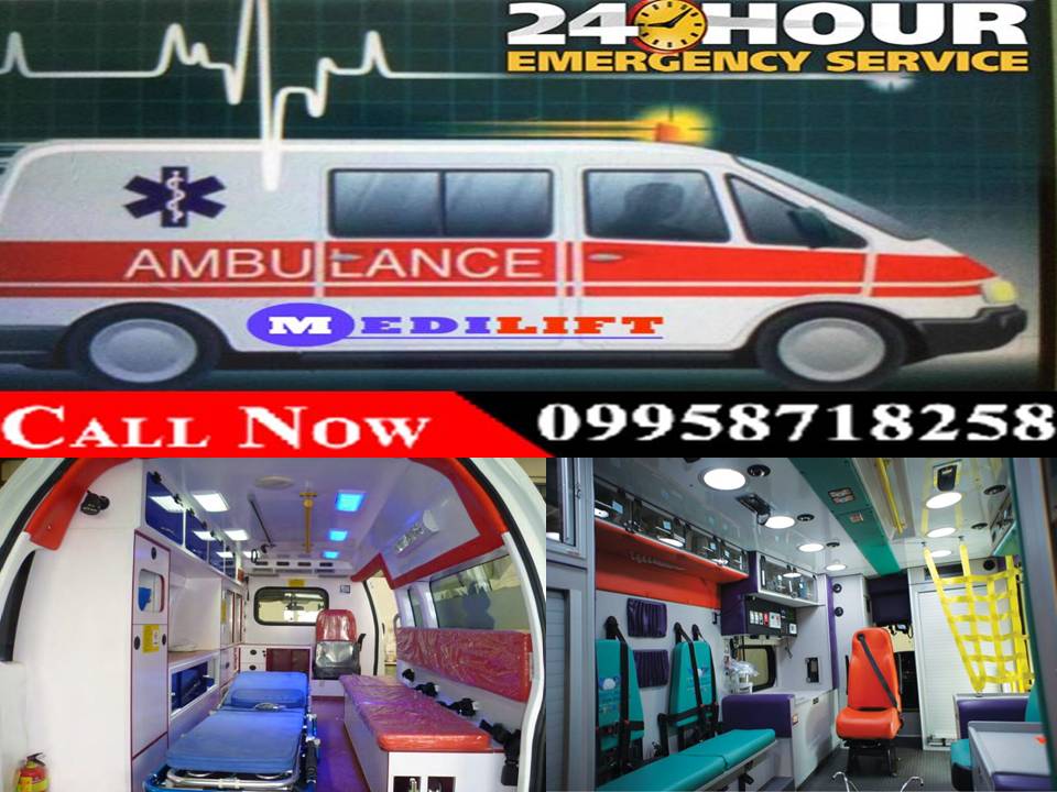 Now Take Medilift Complete Medical Support Ambulance Service in Patna