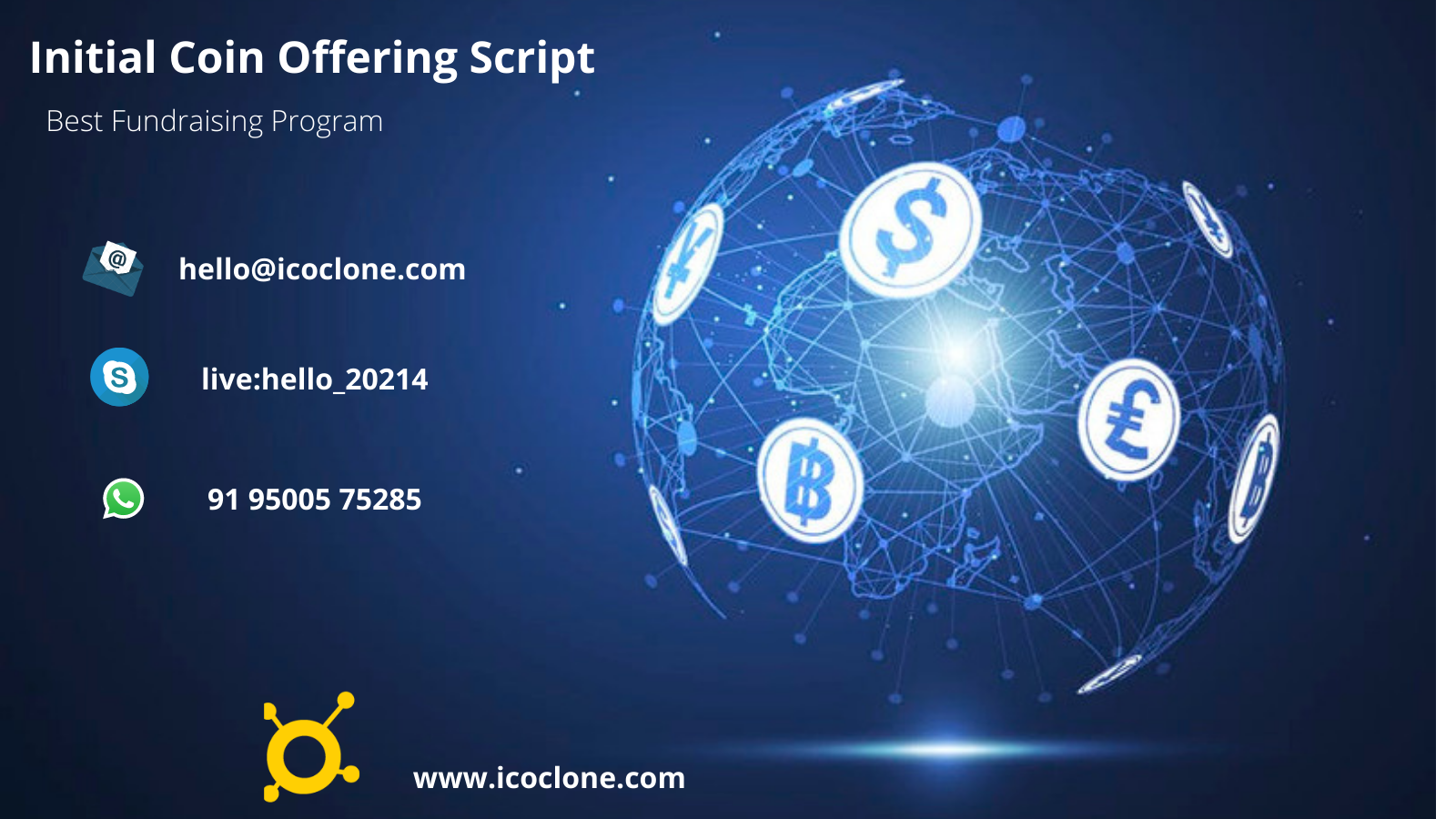 Initial coin offering script