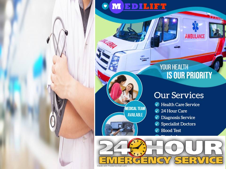Get Low Fare Emergency Ambulance in Patna – Medilift