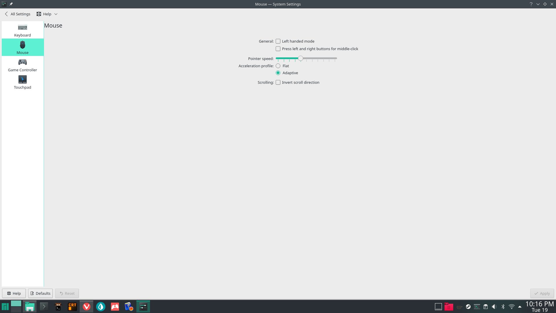 Manjaro KDE 20.2.1