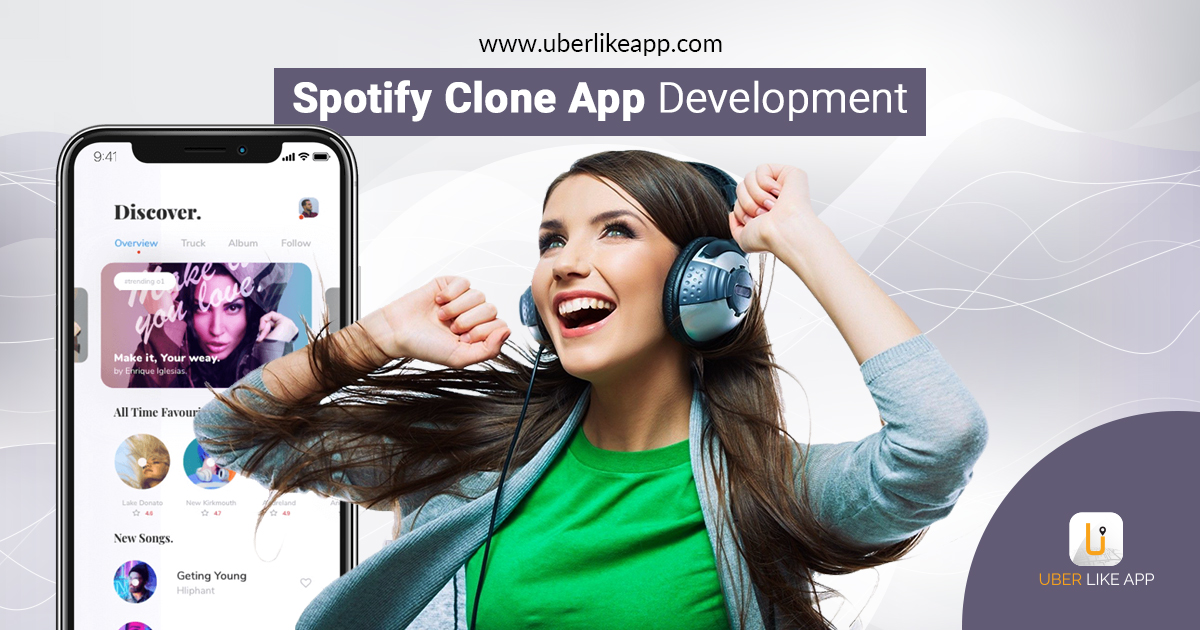 Launch your music-streaming app like Spotify drenched with core features