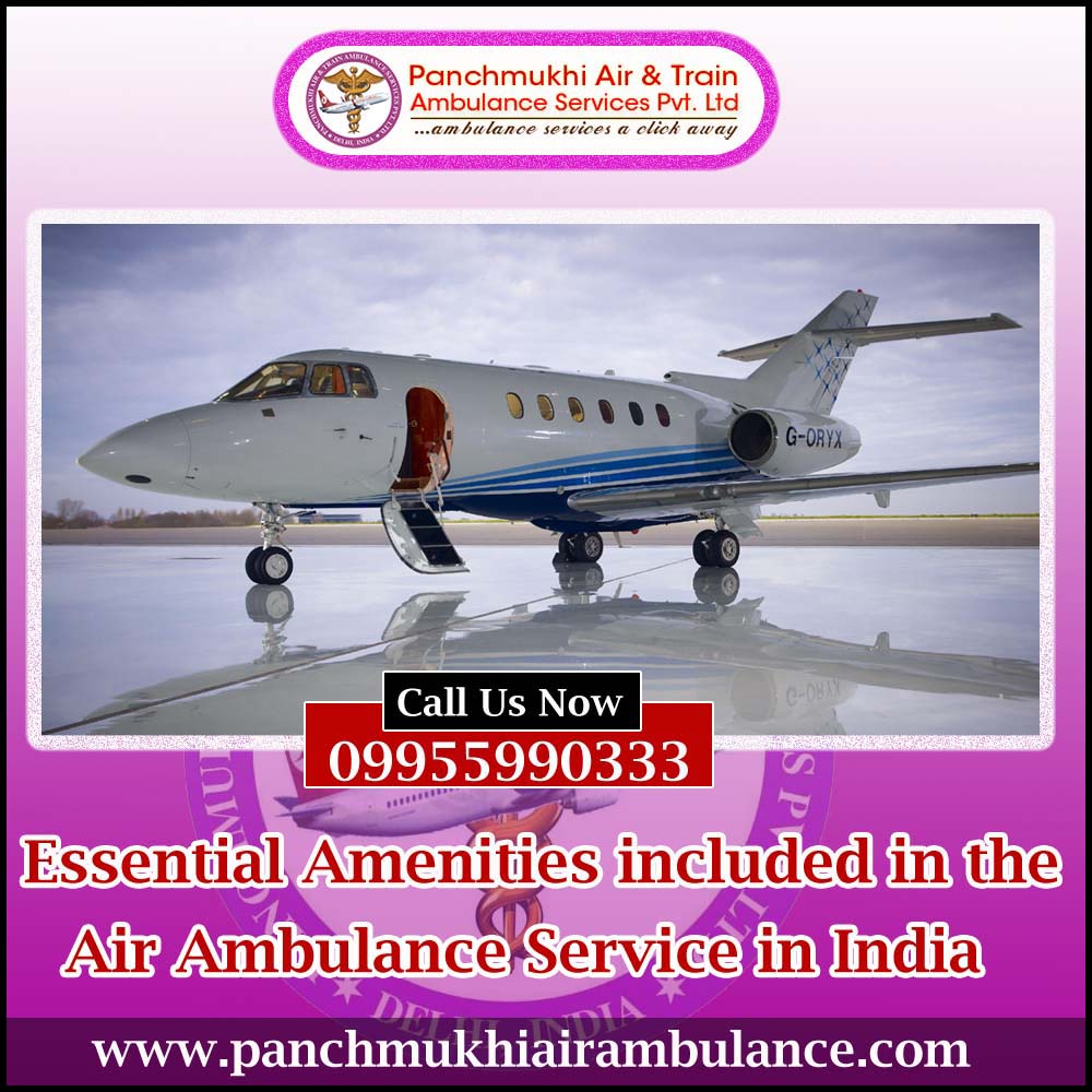 Panchmukhi Charter Air Ambulance in Delhi for Transport the Patient