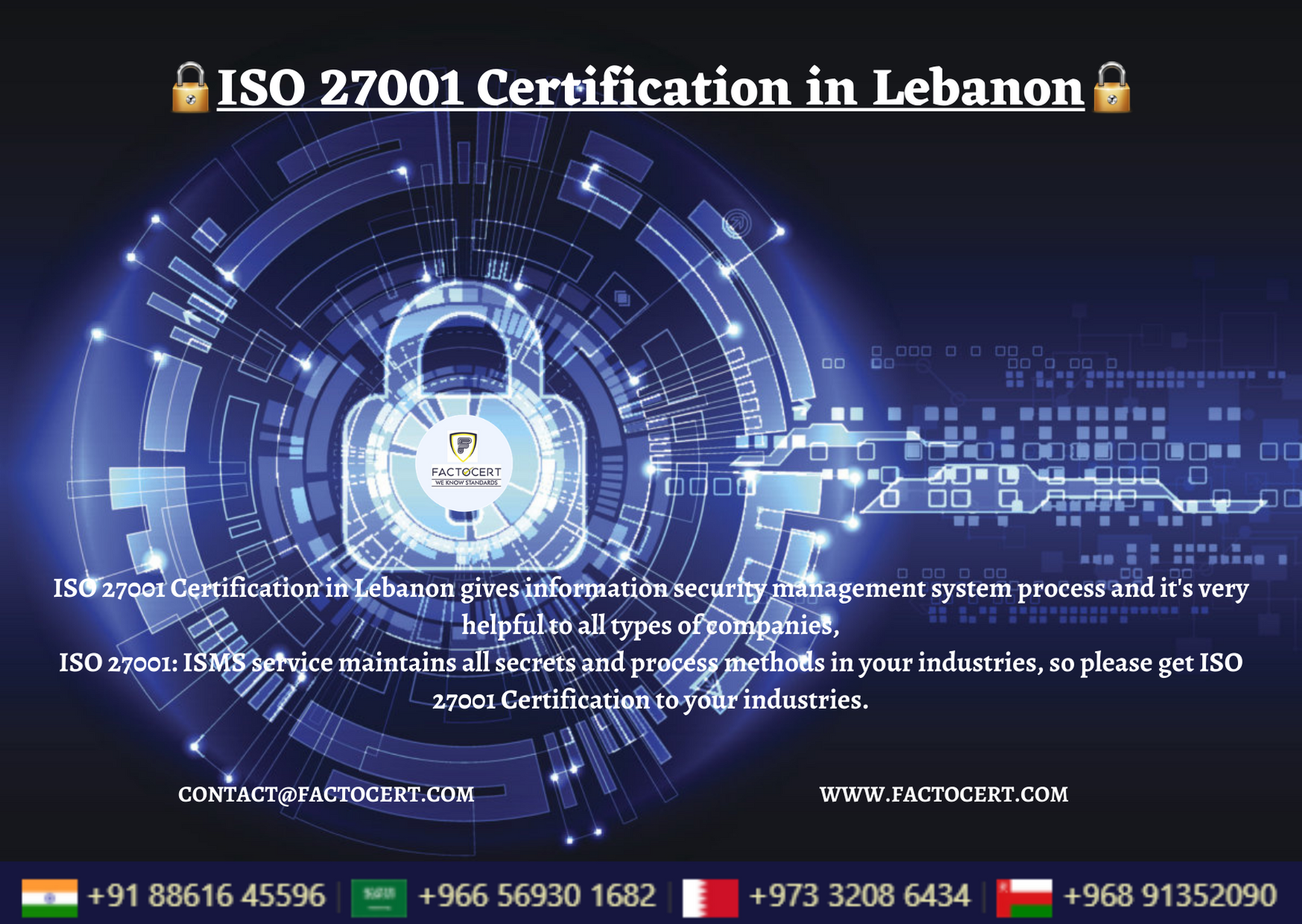 ISO 27001 Certification in Lebanon