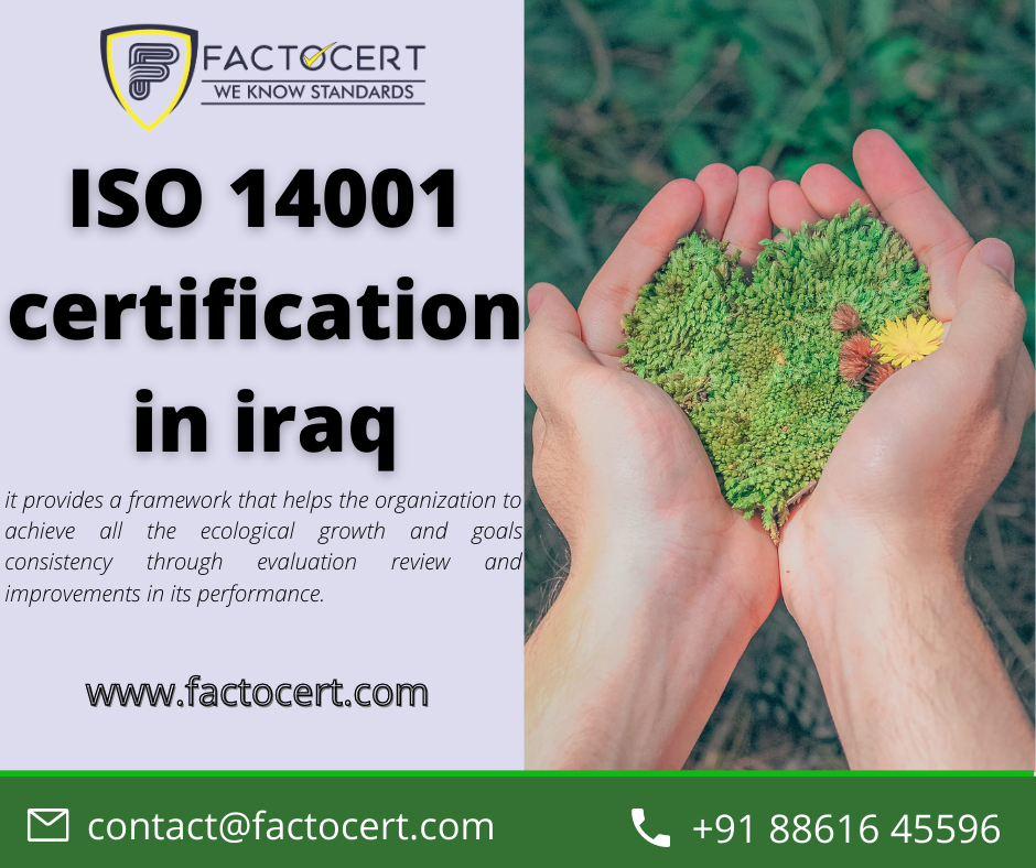 ISO 14001 Certification in Iraq| ISO 14001 Consultant