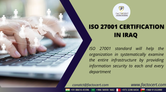 ISO 27001 Certification in Iraq | ISO 27001 Consultant in iraq