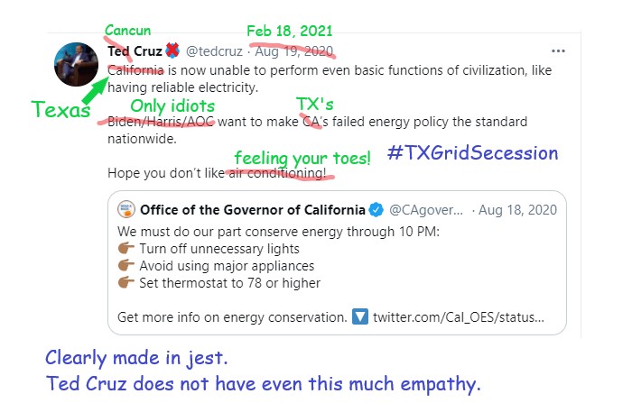 Ted Cruz twitter