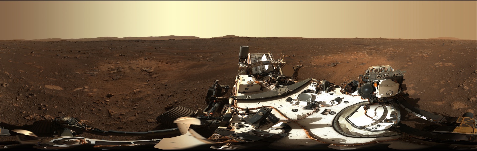 Mars landscape