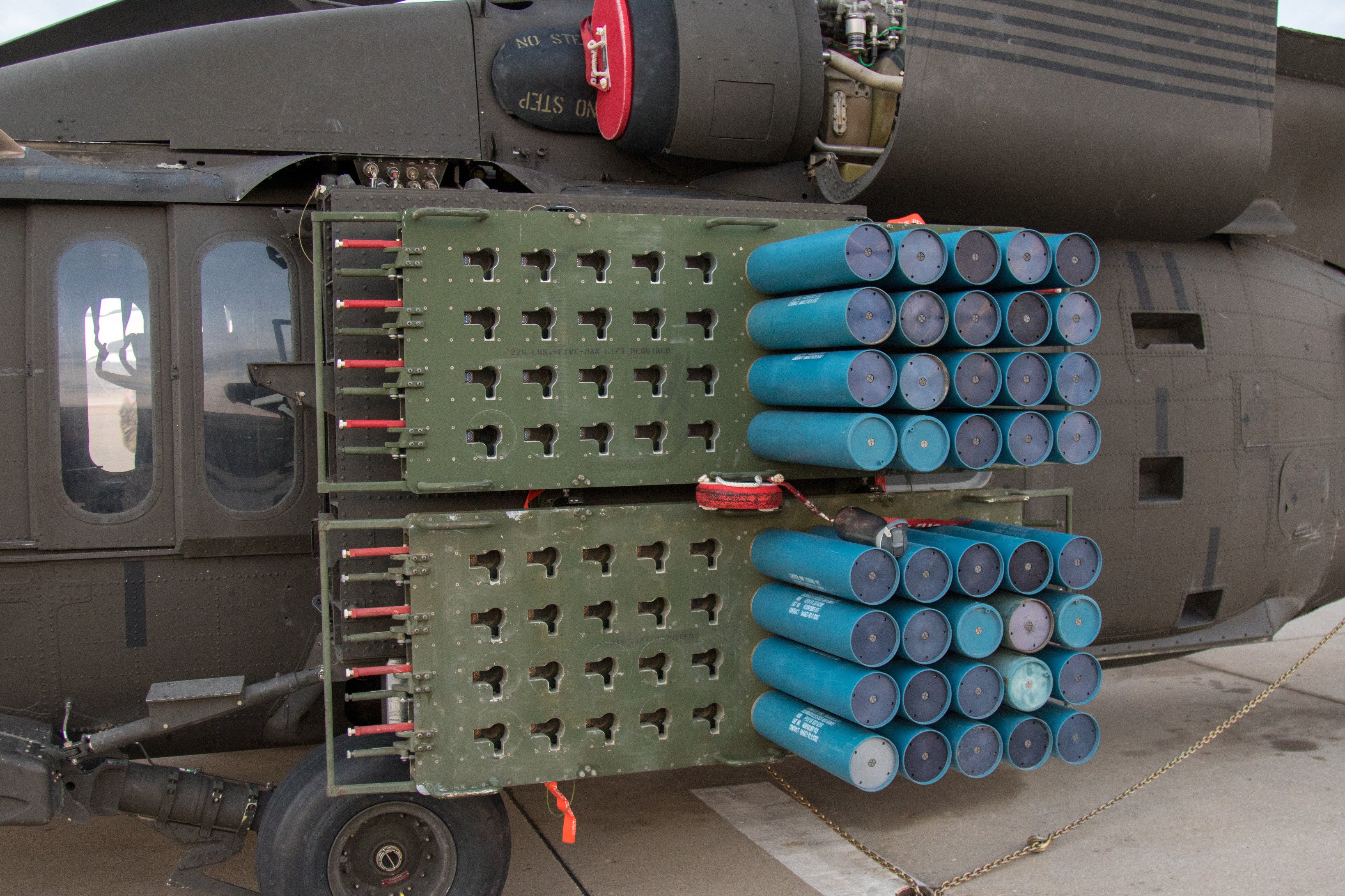 UH-60 Blackhawk M139 Volcano Mine Dispenser