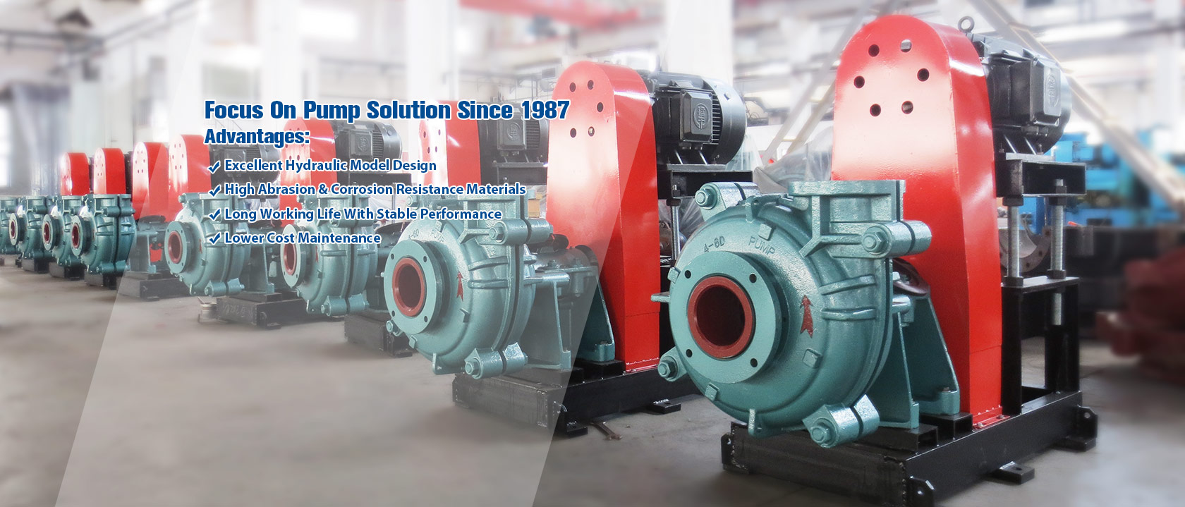 AH slurry pumps amd pump spare parts
