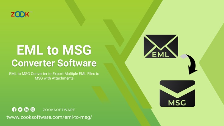 ZOOK EML to MSG Converter