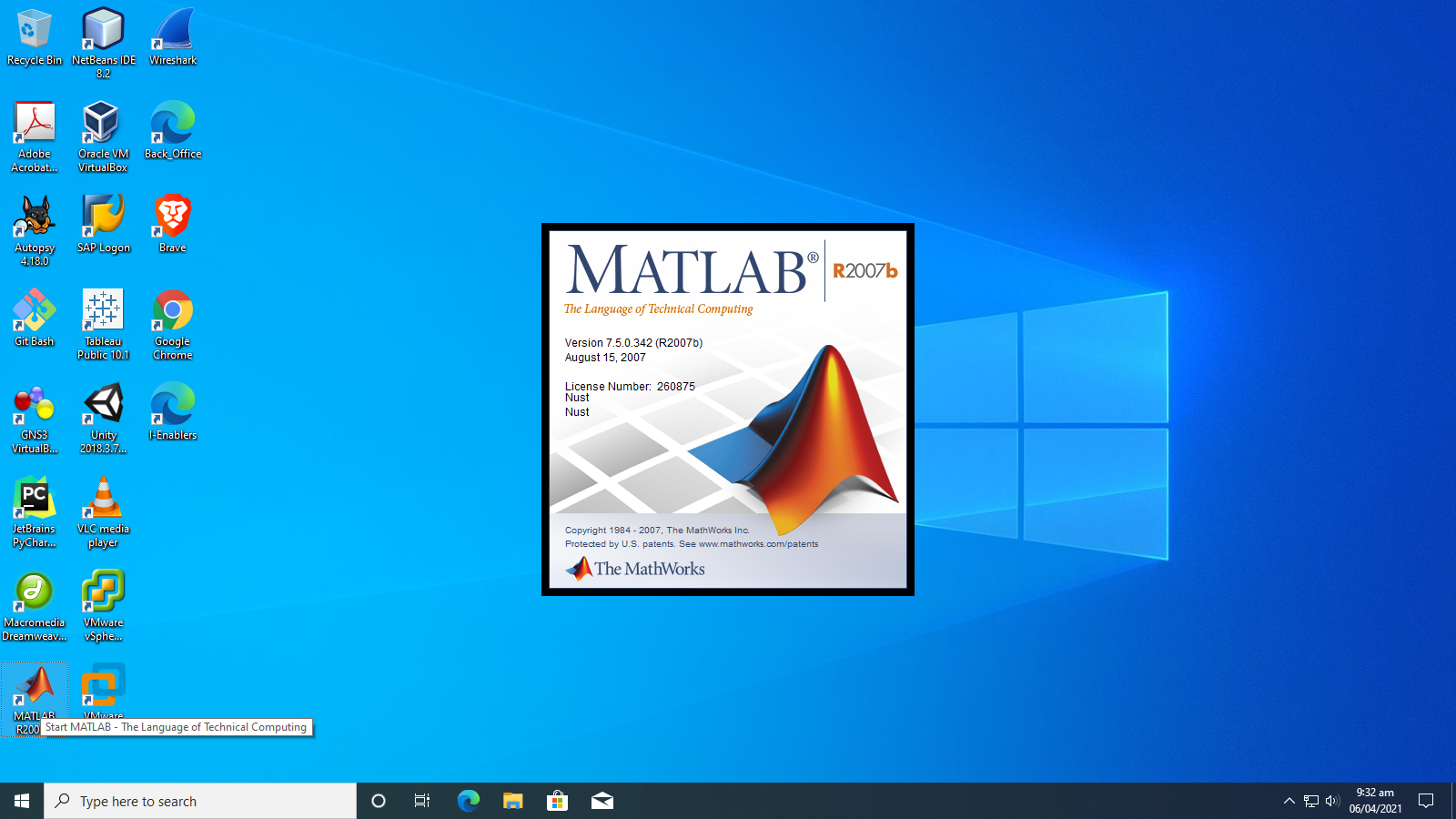 matlab nust