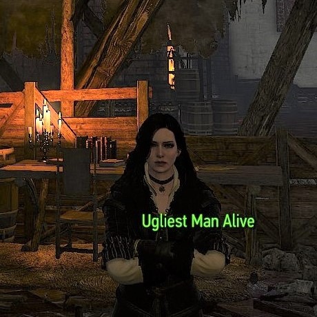 Yennefer - ugliest man alive