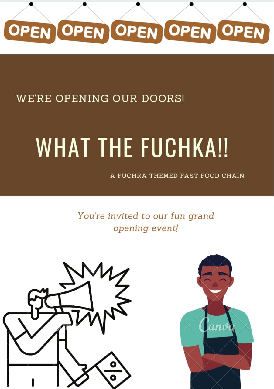 What The Fuchka! open now!